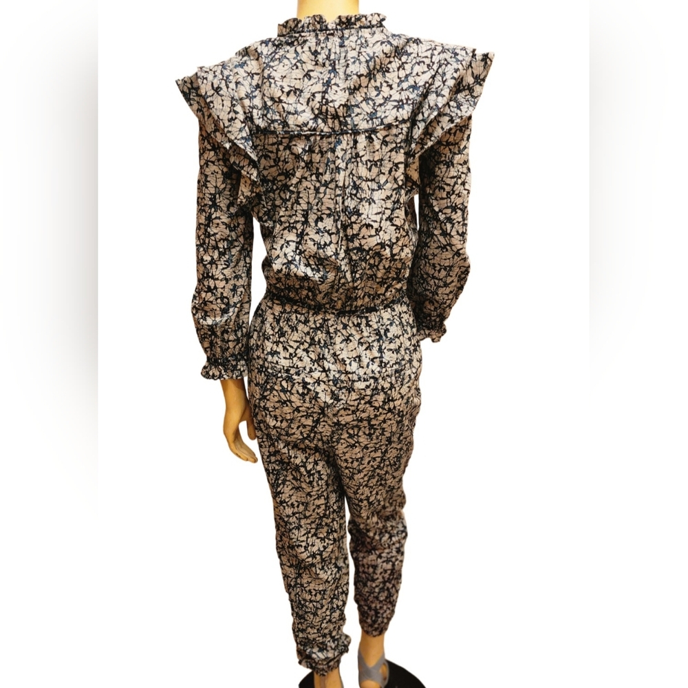 Veronica Beard Tanay Jumpsuit Size 4 - Picture 8 of 11